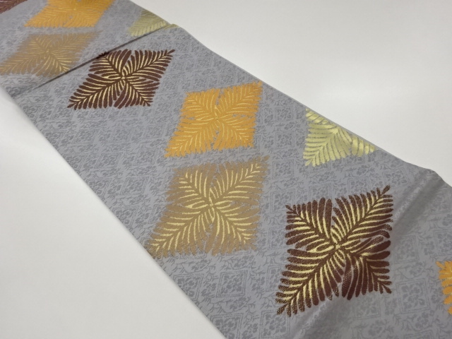 JAPANESE FUKURO OBI / WOVEN ABSTRACT MATSUKAWA